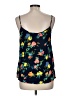 Merona 100% Rayon Blue Sleeveless Blouse Size M - photo 2