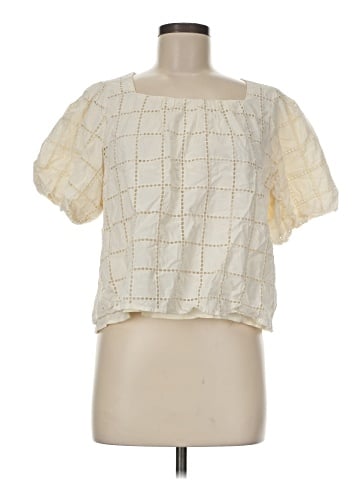 MELLODAY Short Sleeve Blouse (view 1)