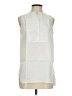 Gap 100% Ramie Ivory Sleeveless Button-Down Shirt Size XS - photo 1