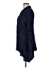 Relativity 100% Rayon Plaid Blue 3/4 Sleeve Blouse Size L - photo 5