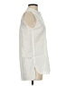 Gap 100% Ramie Ivory Sleeveless Button-Down Shirt Size XS - photo 4