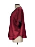 Assorted Brands 100% Polyester Burgundy Short Sleeve Blouse Size L - photo 5