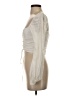 Blue Blush 100% Polyester Ivory 3/4 Sleeve Blouse Size S - photo 5
