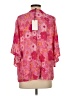 Andree by UNIT 100% Rayon Pink 3/4 Sleeve Blouse Size S - photo 2