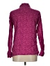 Current/Elliott Paisley Burgundy Long Sleeve Blouse Size Lg (3) - photo 2