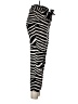H&M 100% Polyester Stripes Black Casual Pants Size 10 - photo 4