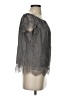 Gold Hawk 100% Cotton Gray Sleeveless Blouse Size XS - photo 4