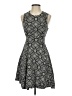 Zara Paisley Black Cocktail Dress Size XS - photo 1