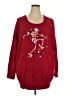 Torrid 100% Cotton Red Pullover Sweater Size 5X Plus (5) - photo 1