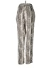 Cali1850 Print Silver Casual Pants Size M - photo 2