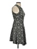 Zara Paisley Black Cocktail Dress Size XS - photo 4