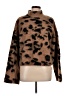 Commense Animal Print Brown Turtleneck Sweater Size L - photo 1