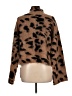 Commense Animal Print Brown Turtleneck Sweater Size L - photo 2