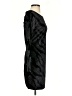 oasis Animal Print Black Cocktail Dress Size S - photo 4