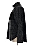 J.Crew Factory Store 100% Polyester Animal Print Black Coat Size L - photo 5