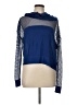 Venus Color Block Blue Pullover Sweater Size L - photo 1