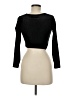 Knitworks Black Long Sleeve Top Size 12 - photo 2