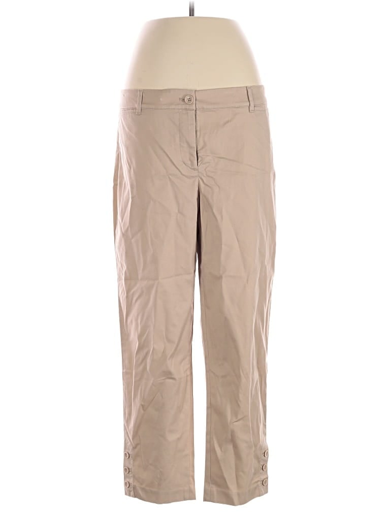 Pre-owned Talbots Khaki Pant In Tan