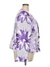 Lily & Taylor 100% Polyester Print Purple Blazer Size 22 - photo 4