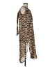 J.Crew Animal Print Brown Casual Dress Size M - photo 4