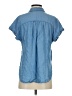 Blu Pepper 100% Lyocell Blue Short Sleeve Blouse Size S - photo 2