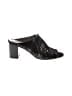 David Tate 100% Leather Black Mule/Clog Size 9 - photo 1