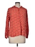 Max Studio 100% Rayon Red Long Sleeve Blouse Size M - photo 1