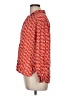 Max Studio 100% Rayon Red Long Sleeve Blouse Size M - photo 5