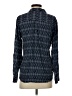 Soft Joie 100% Rayon Print Blue Long Sleeve Button-Down Shirt Size S - photo 2