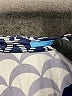 J. McLaughlin Graphic Blue Casual Dress Size S - photo 7