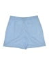 IZOD 100% Polyester Solid Blue Shorts Size 16 - photo 2
