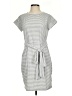 Merokeety Stripes Gray Casual Dress Size S - photo 1