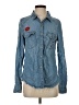 Miami Blue Long Sleeve Button-Down Shirt Size S - photo 1