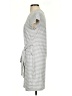 Merokeety Stripes Gray Casual Dress Size S - photo 5
