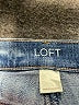 Ann Taylor LOFT Outlet Hearts Blue Jeans Size 2 - photo 4