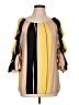 Coco Bianco Yellow 3/4 Sleeve T-Shirt Size L - photo 1