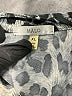 Halo Animal Print Gray Short Sleeve Blouse Size XL - photo 7
