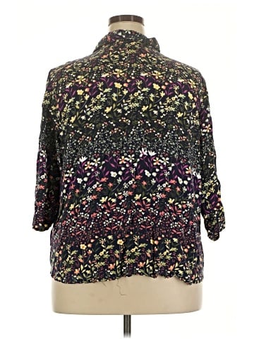 Woman Within 3/4 Sleeve Blouse (view 2)