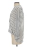 L'Agence 100% Tencel Silver Long Sleeve Blouse Size S - photo 5