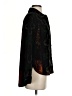Soft Surroundings 100% Polyester Paisley Black Long Sleeve Blouse Size XS - photo 4