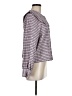 Primark Houndstooth Blue Long Sleeve Blouse Size M - photo 4