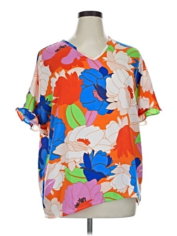 Jess Lea Short Sleeve Blouse (view 1)