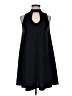 Xhilaration 100% Polyester Solid Black Casual Dress Size XS - photo 1