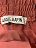 Grace Karin Solid Burgundy Casual Pants Size XL - photo 7