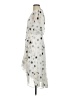Calvin Klein Polka Dots Ivory Cocktail Dress Size 4 - photo 5