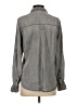 Cloth & Stone Gray Long Sleeve Button-Down Shirt Size S - photo 2