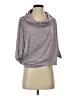 Velvet Gray 3/4 Sleeve Top Size P (petite) - photo 1