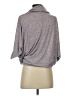 Velvet Gray 3/4 Sleeve Top Size P (petite) - photo 2