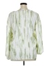 Nordstrom Green 3/4 Sleeve Blouse Size XL - photo 2