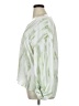 Nordstrom Green 3/4 Sleeve Blouse Size XL - photo 5